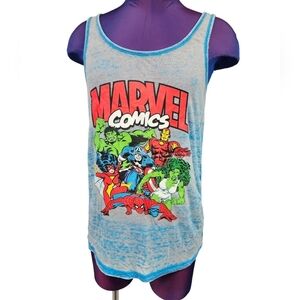 Marvel Comics Racerback Tank Top Size Small Juniors‎